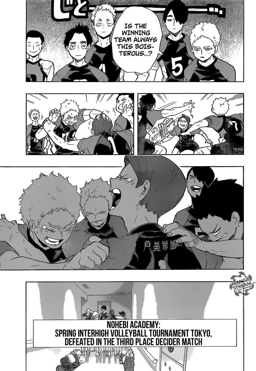 Haikyuu!! chapter 206 page 11