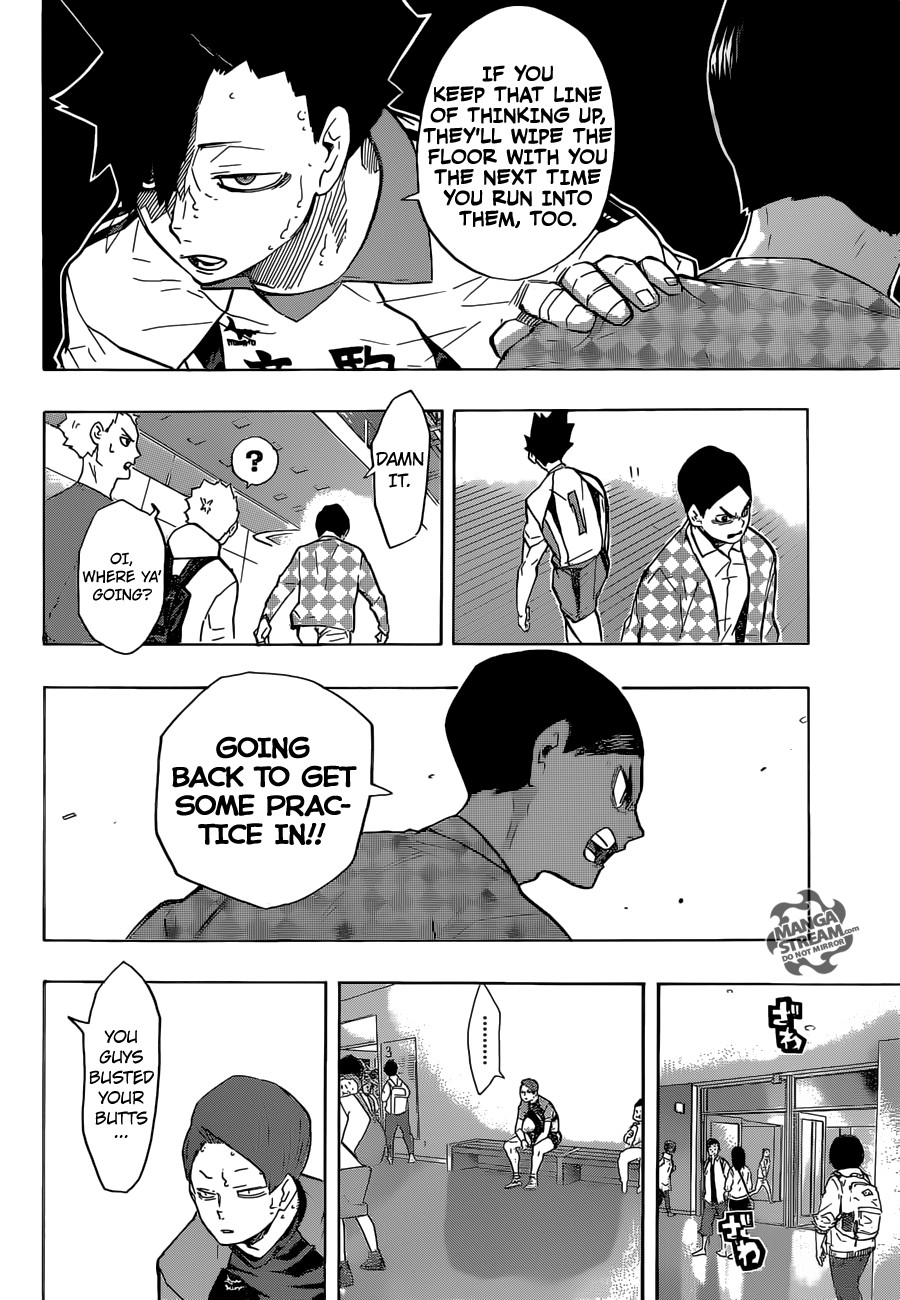Haikyuu!! chapter 206 page 8