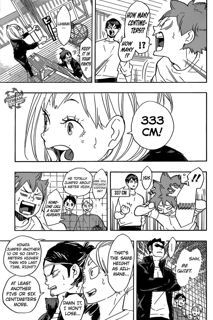 Haikyuu!! chapter 207 page 16