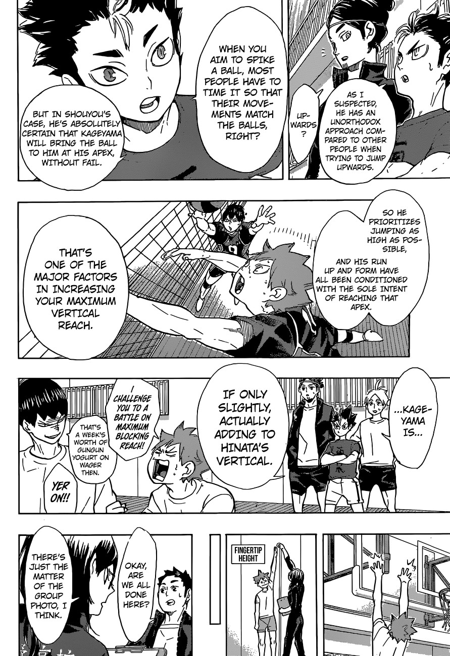 Haikyuu!! chapter 207 page 17