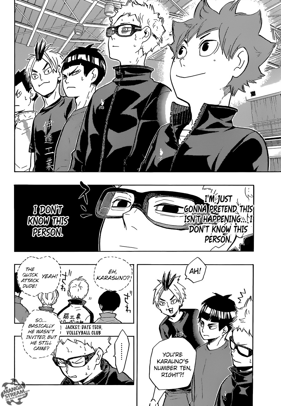 Haikyuu!! chapter 209 page 6