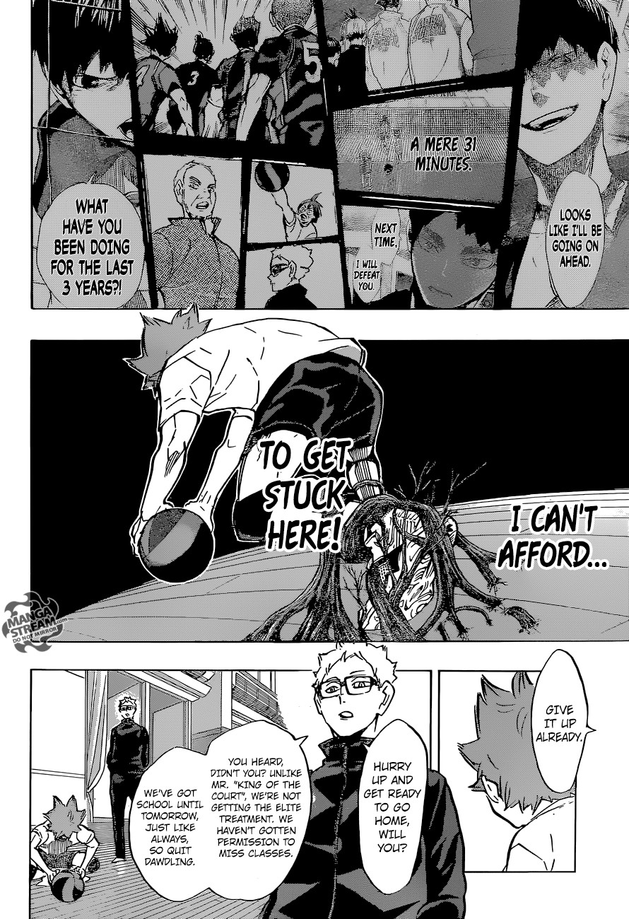 Haikyuu!! chapter 210 page 17