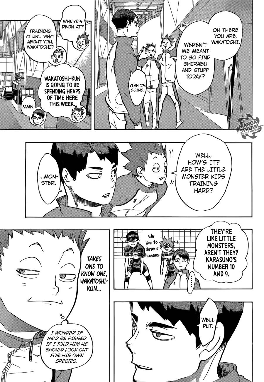 Haikyuu!! chapter 214 page 14