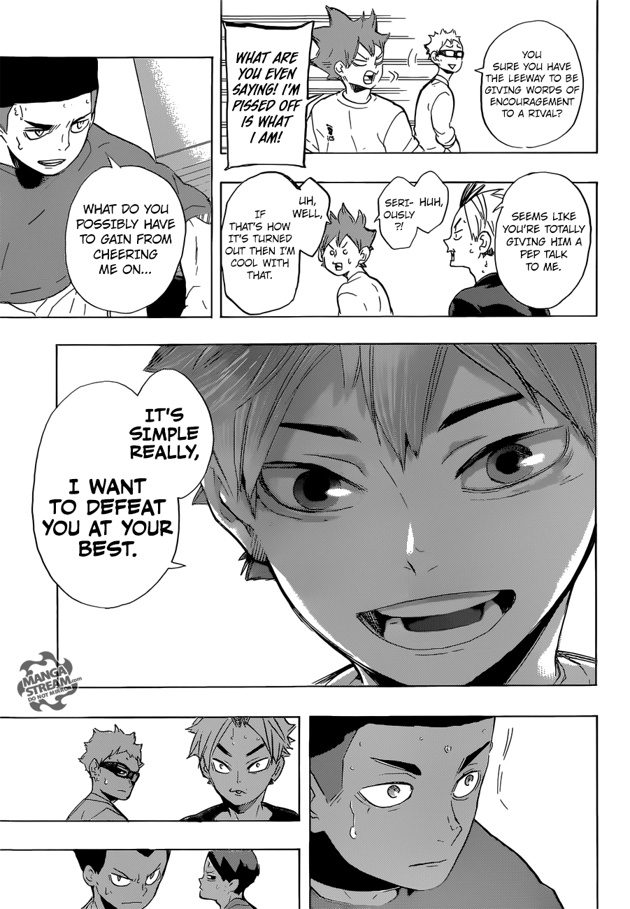 Haikyuu!! chapter 217 page 14