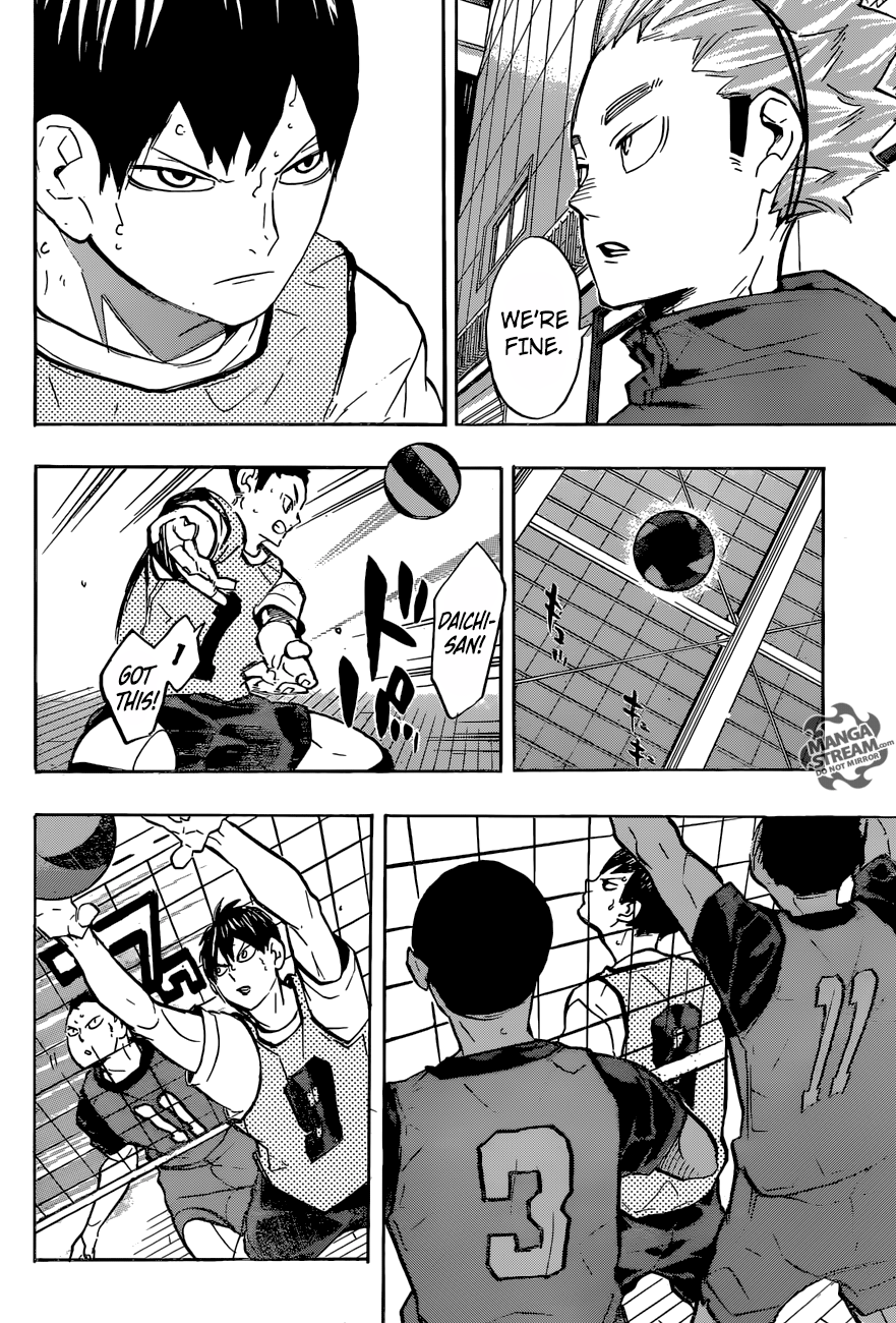 Haikyuu!! chapter 223 page 18