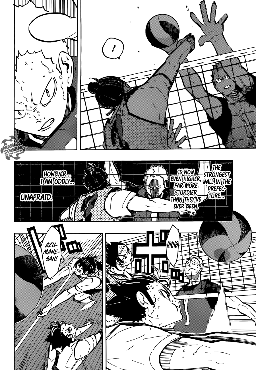 Haikyuu!! chapter 227 page 17