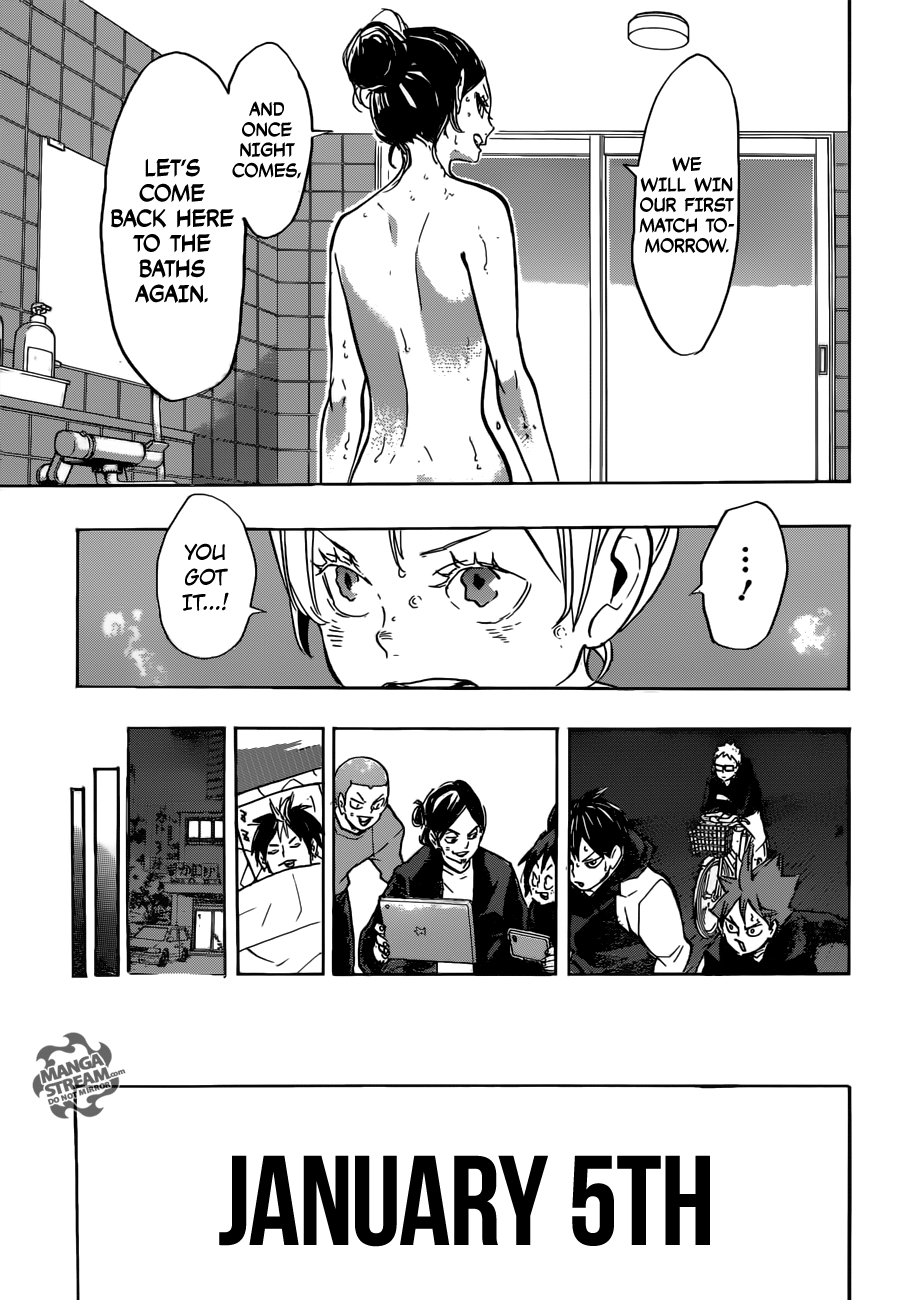 Haikyuu!! chapter 230 page 16