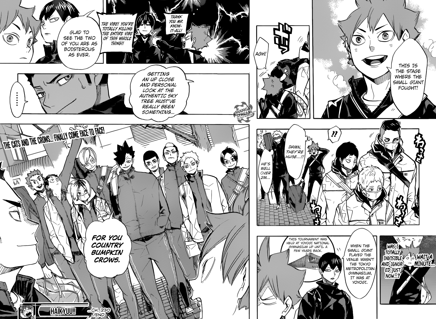 Haikyuu!! chapter 230 page 18