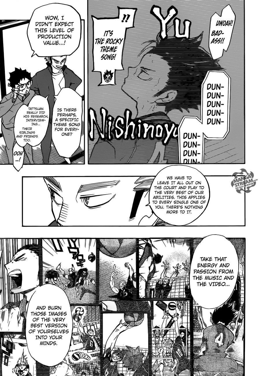Haikyuu!! chapter 230 page 8