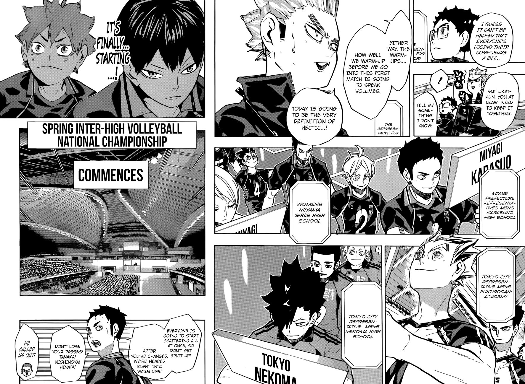 Haikyuu!! chapter 231 page 10