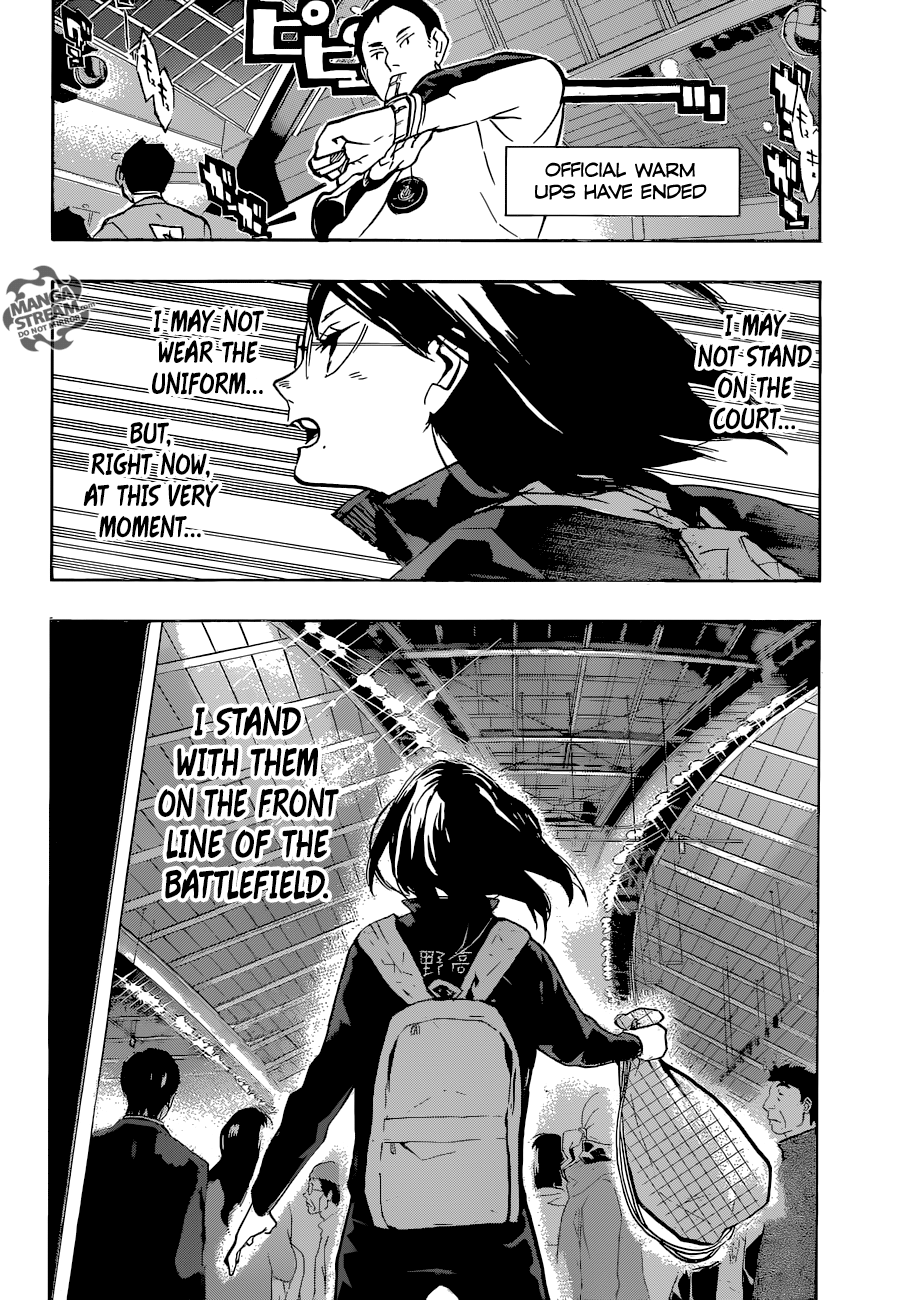 Haikyuu!! chapter 232 page 15
