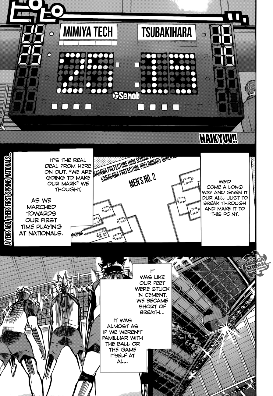 Haikyuu!! chapter 236 page 1