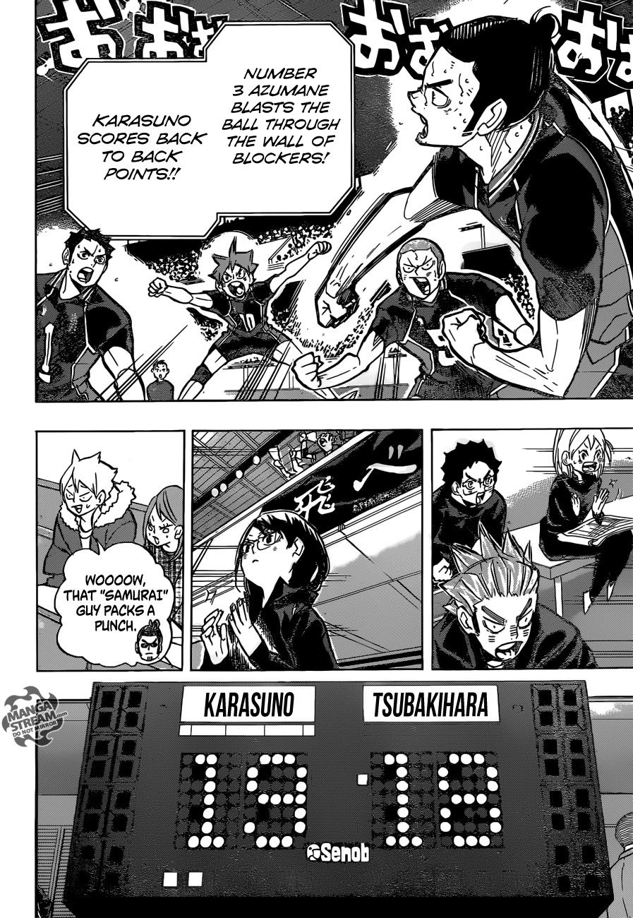 Haikyuu!! chapter 237 page 17