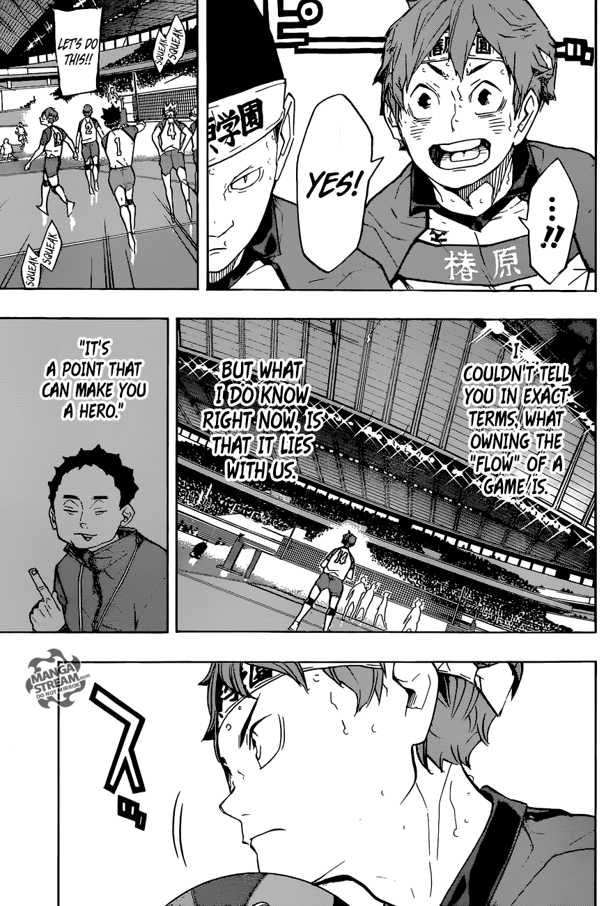 Haikyuu!! chapter 240 page 14