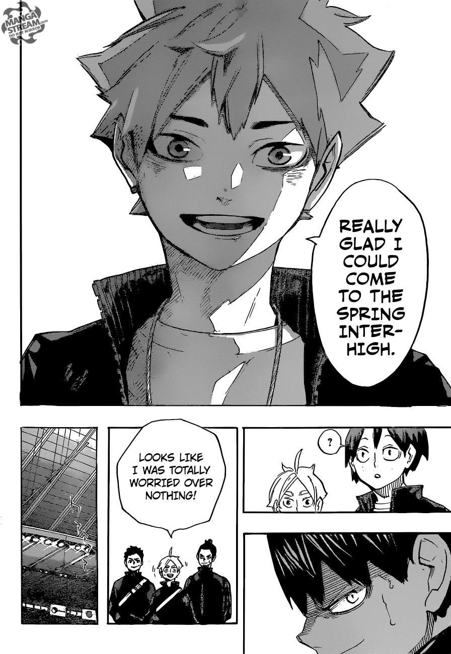 Haikyuu!! chapter 245 page 18