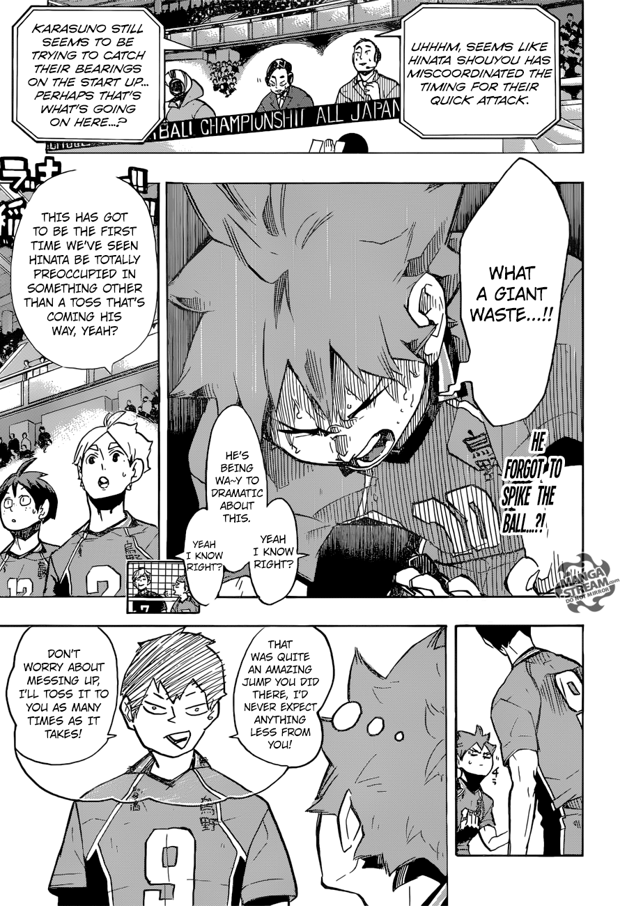 Haikyuu!! chapter 250 page 5
