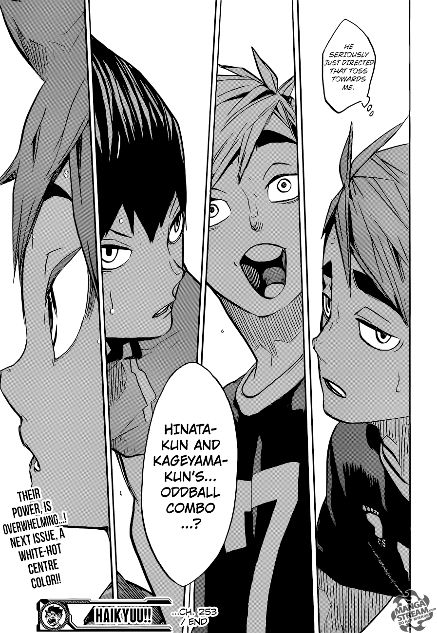 Haikyuu!! chapter 253 page 19