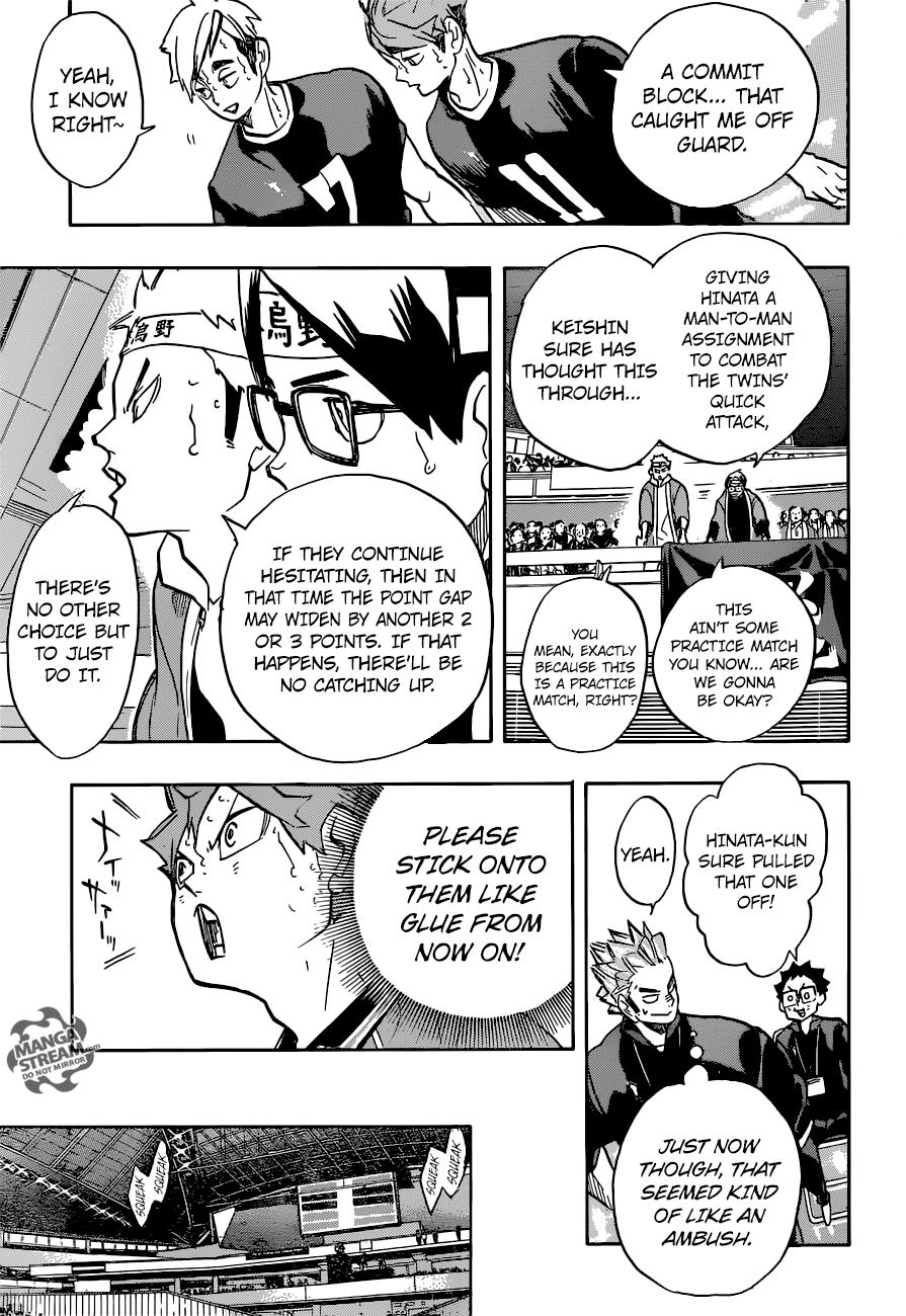 Haikyuu!! chapter 257 page 12