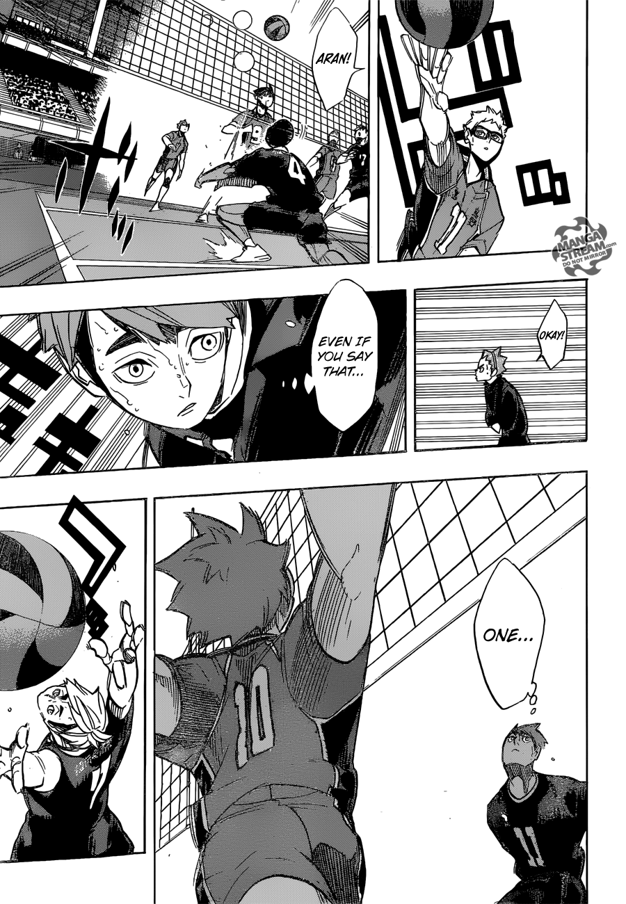 Haikyuu!! chapter 263 page 14
