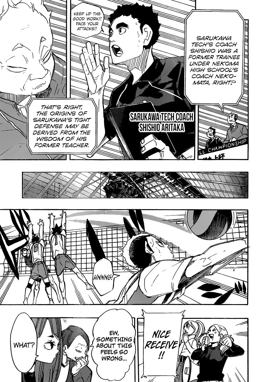 Haikyuu!! chapter 265 page 17