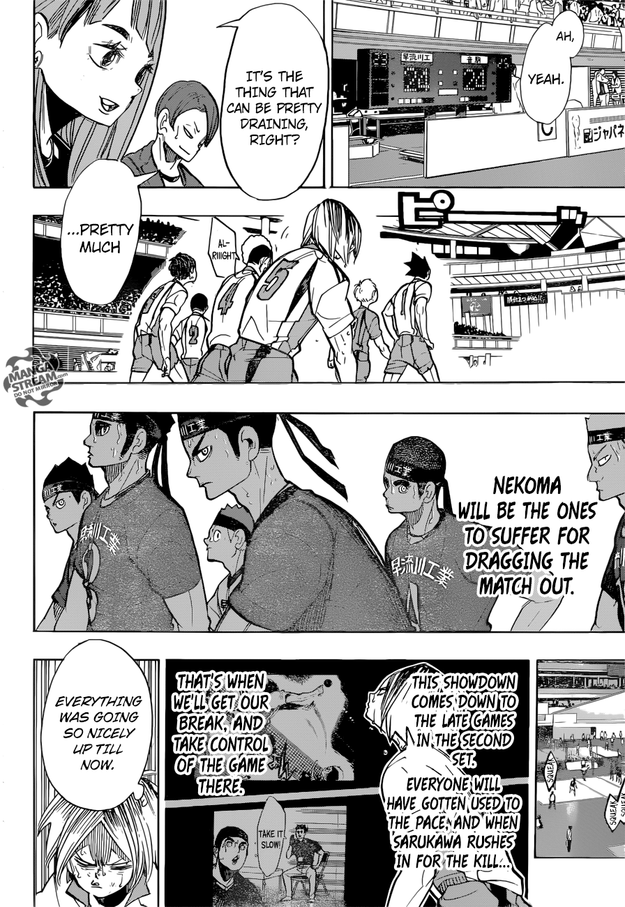 Haikyuu!! chapter 268 page 10
