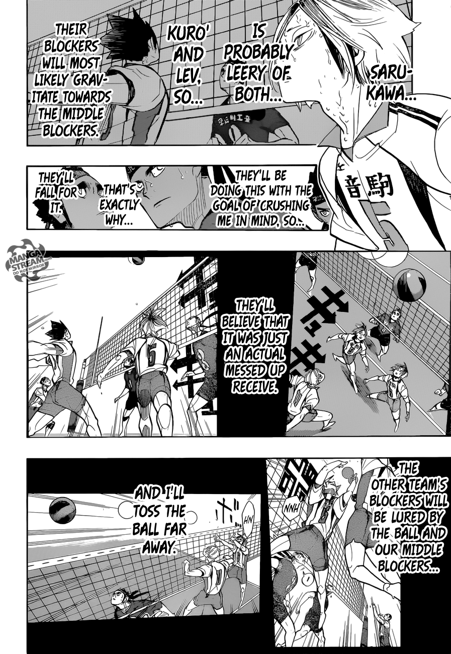 Haikyuu!! chapter 268 page 6