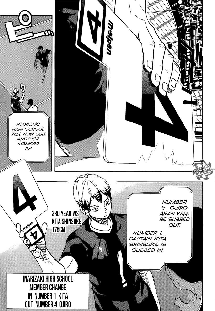 Haikyuu!! chapter 273 page 18