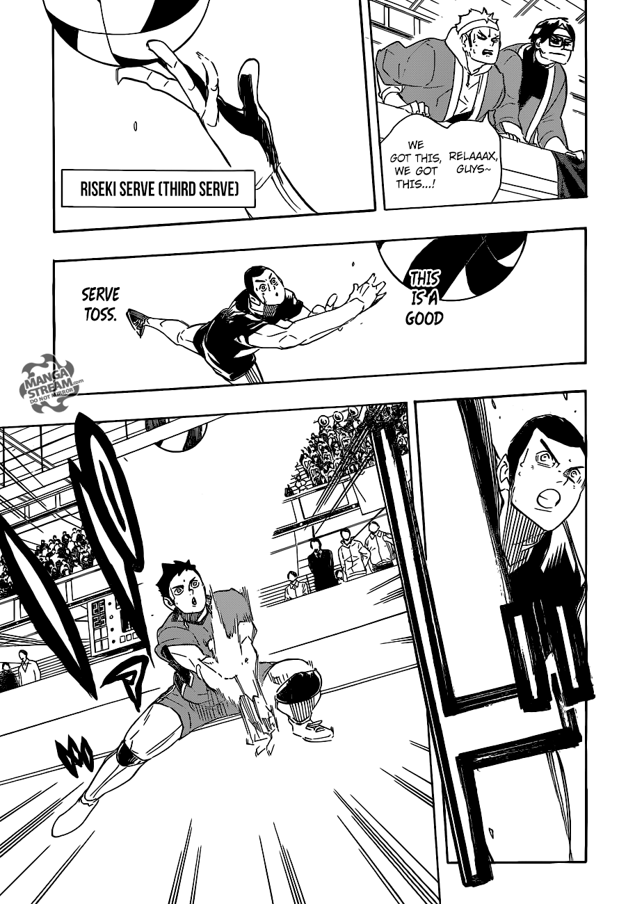 Haikyuu!! chapter 280 page 7