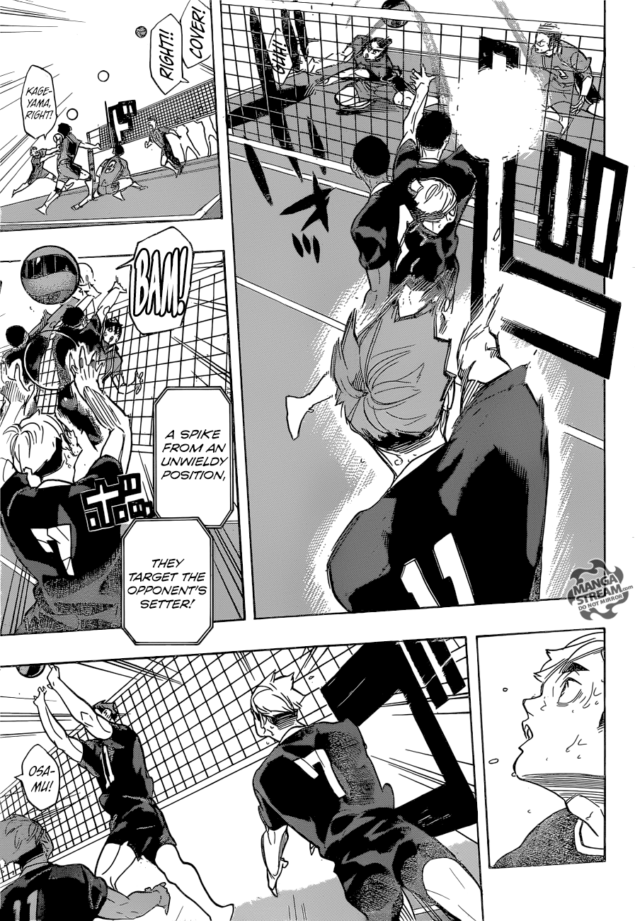 Haikyuu!! chapter 284 page 7