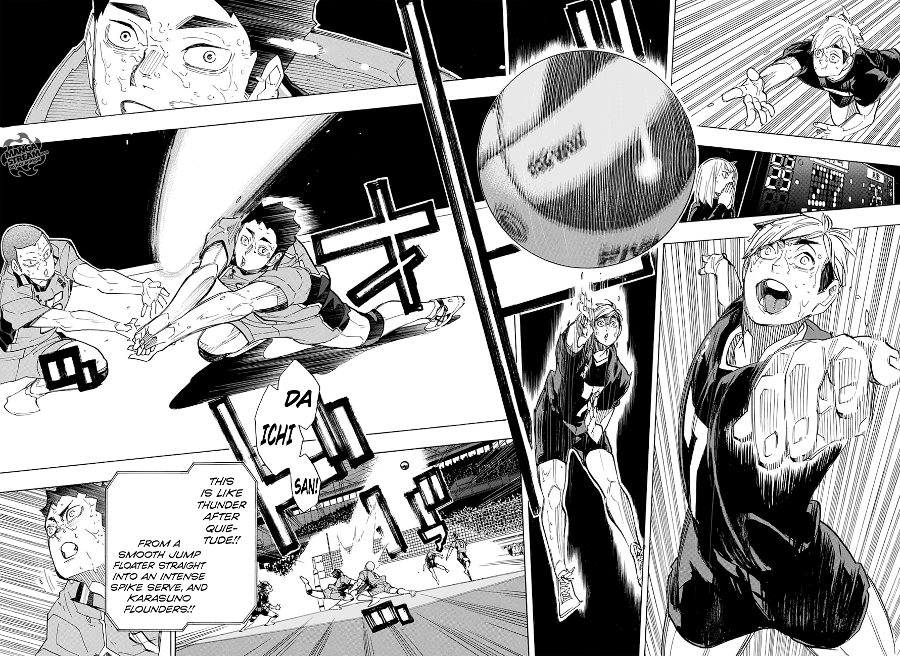 Haikyuu!! chapter 287 page 8