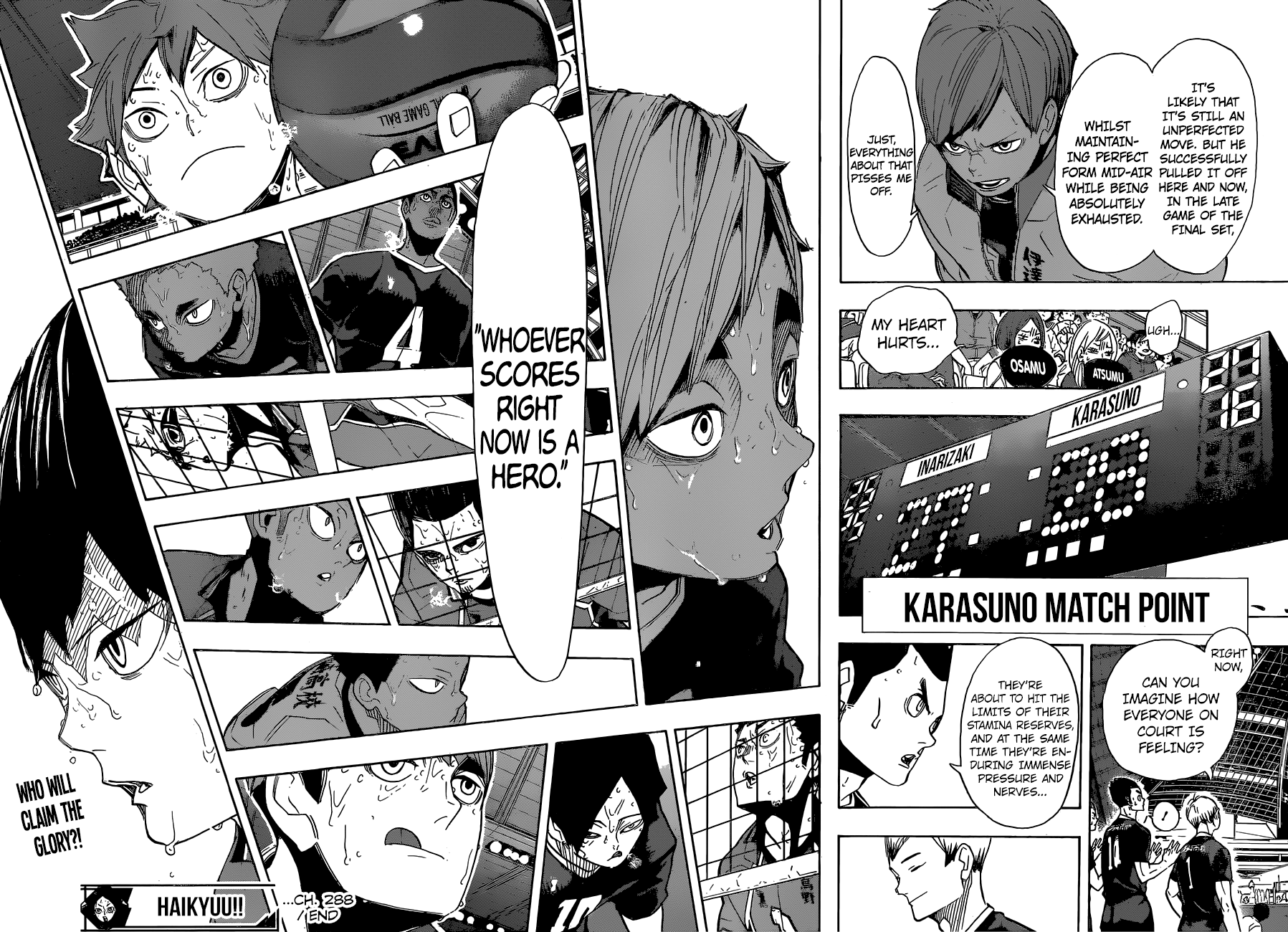 Haikyuu!! chapter 288 page 17