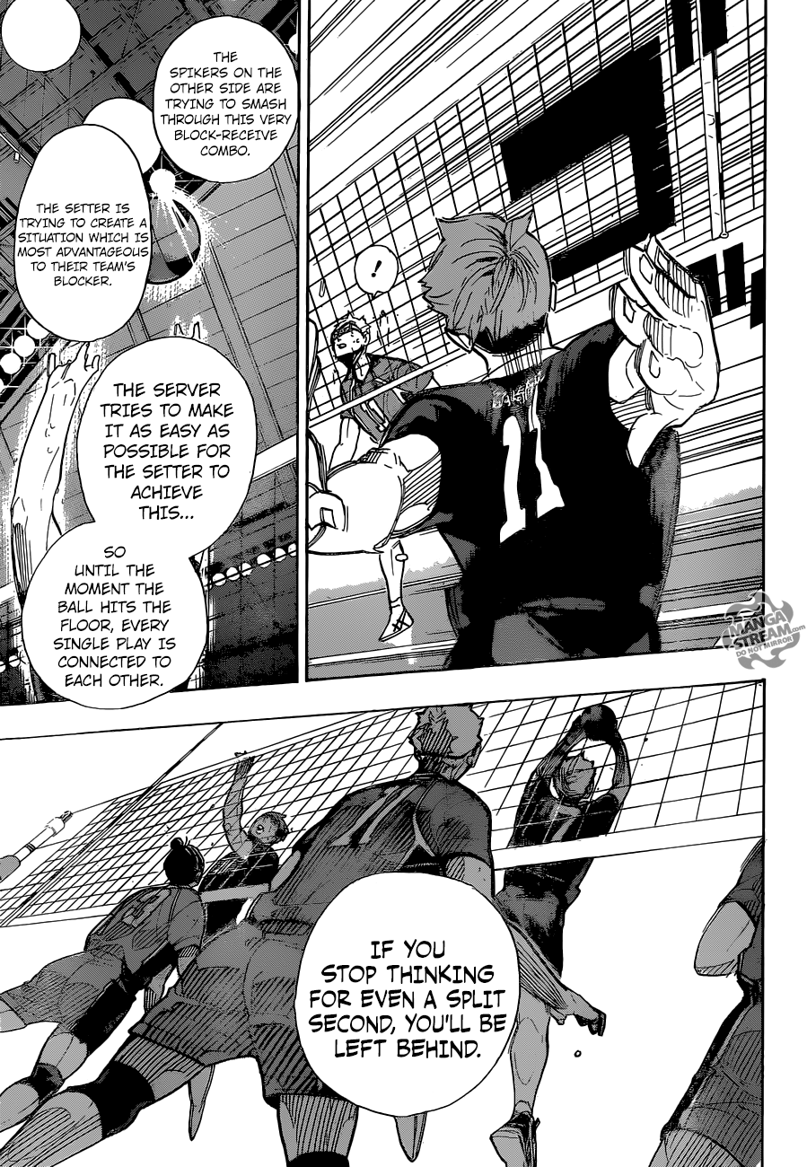 Haikyuu!! chapter 288 page 8