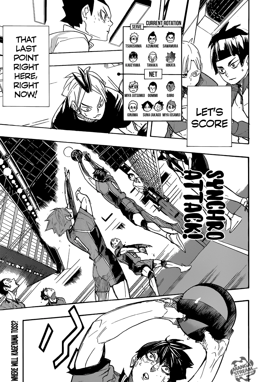 Haikyuu!! chapter 290 page 6