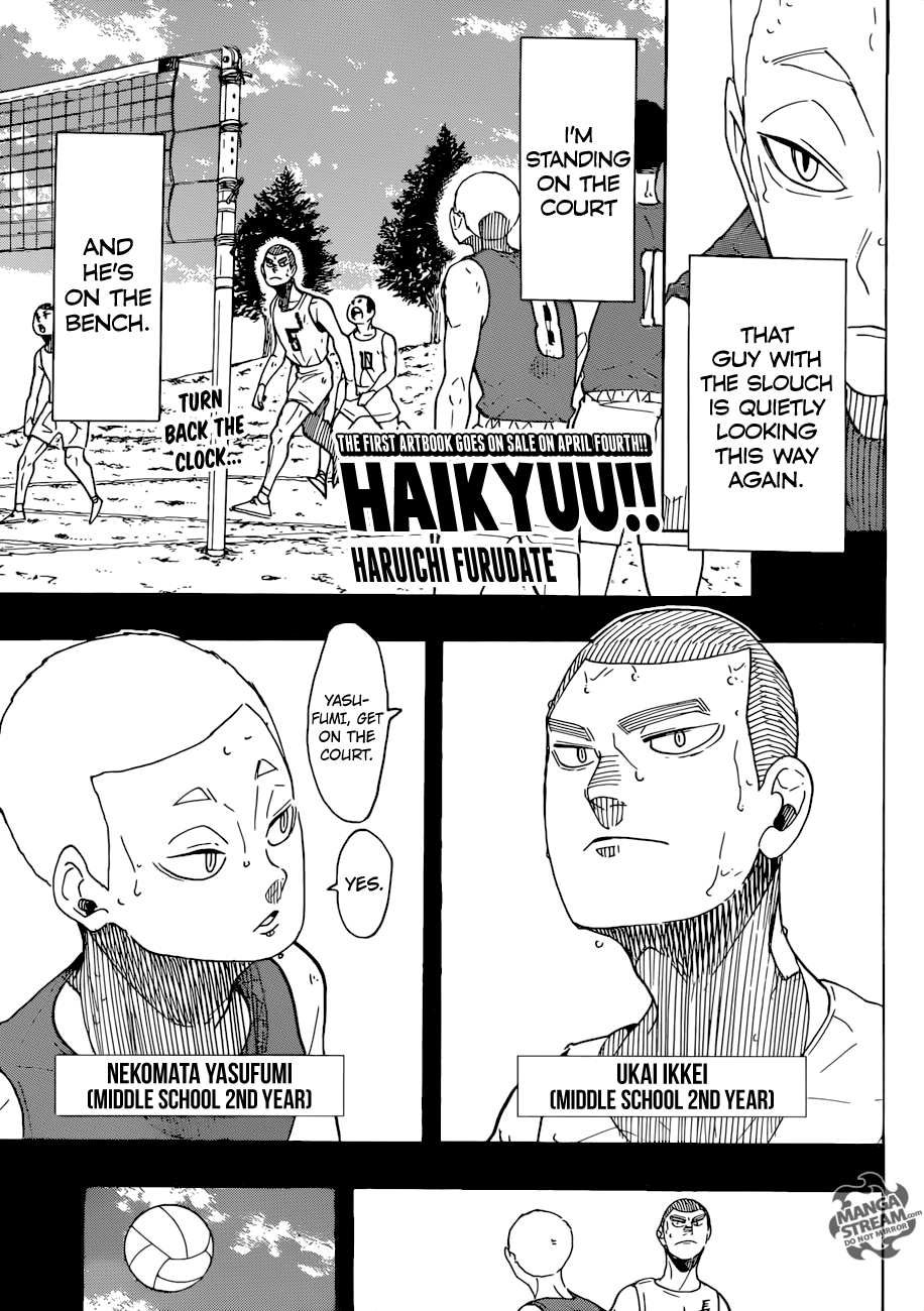 Haikyuu!! chapter 293 page 1