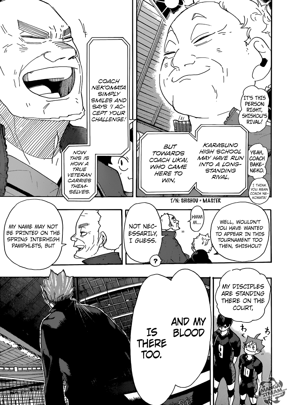 Haikyuu!! chapter 293 page 16