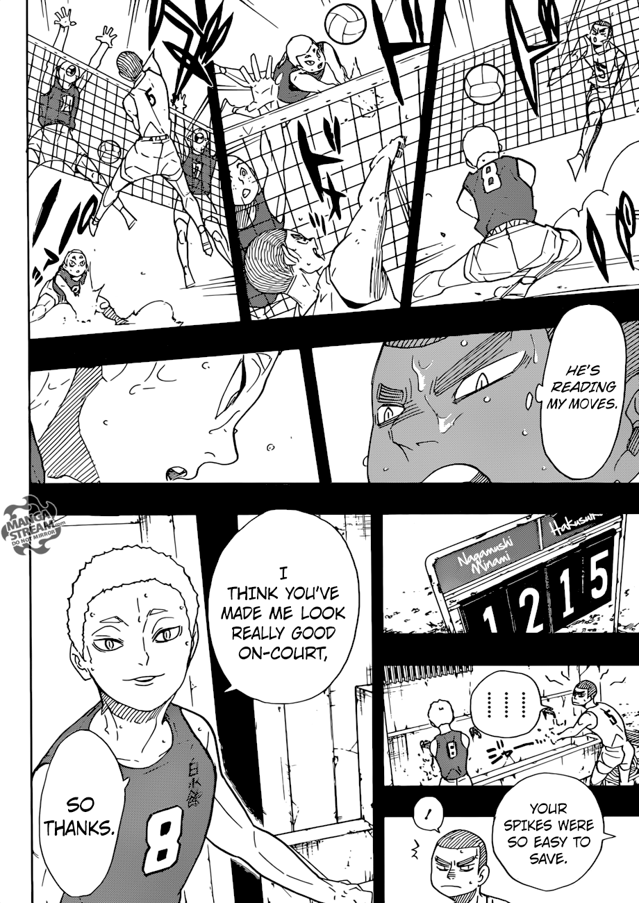 Haikyuu!! chapter 293 page 4