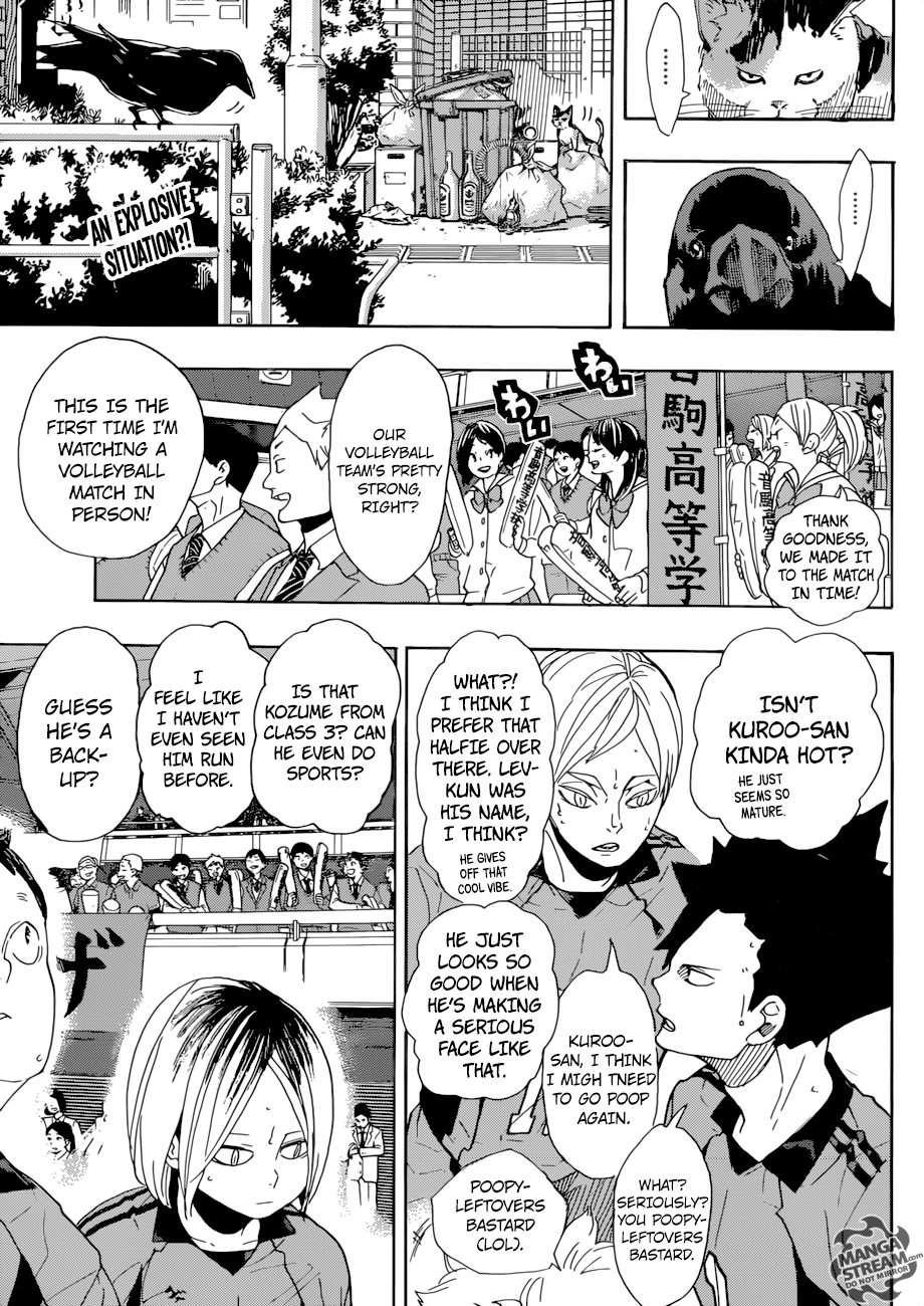 Haikyuu!! chapter 294 page 3