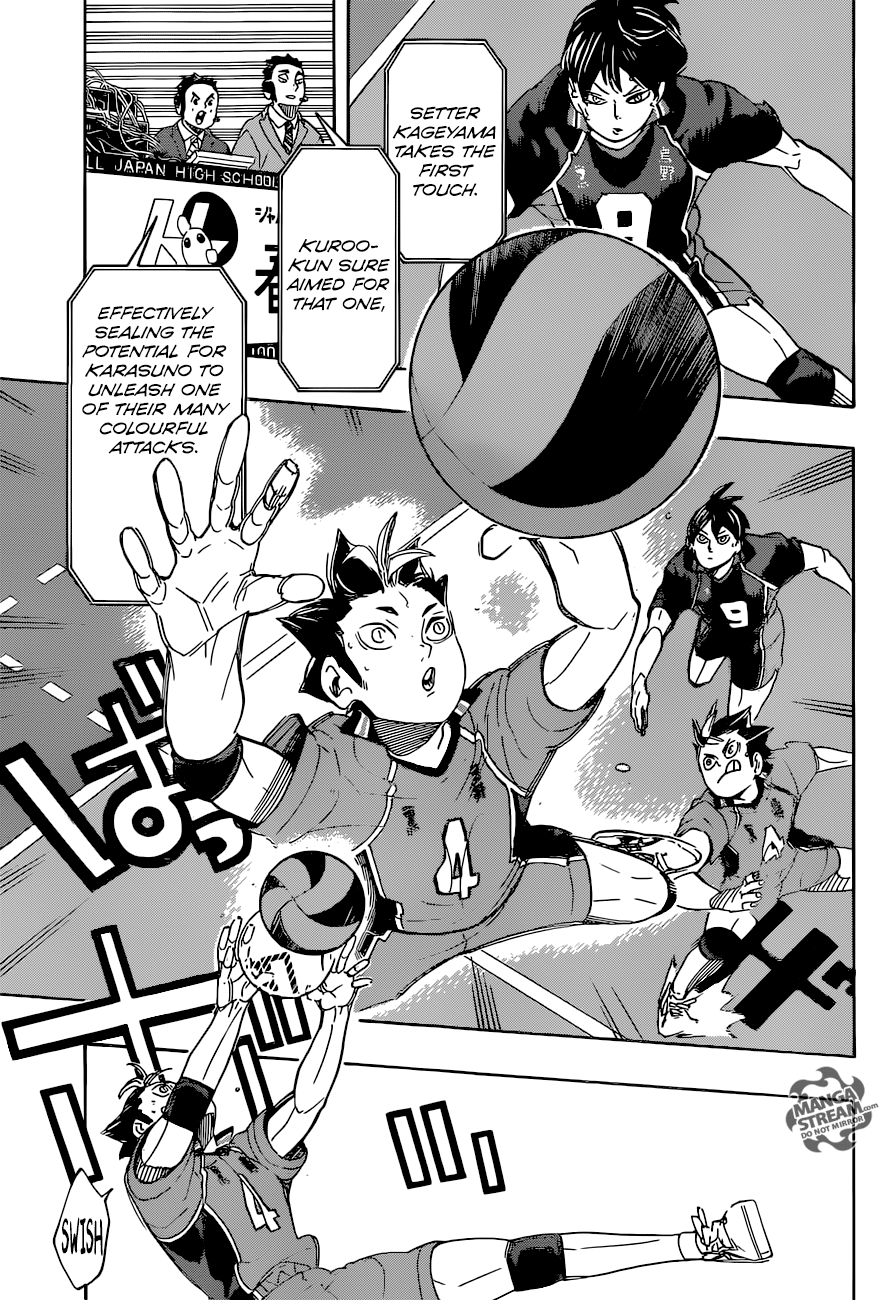 Haikyuu!! chapter 295 page 14