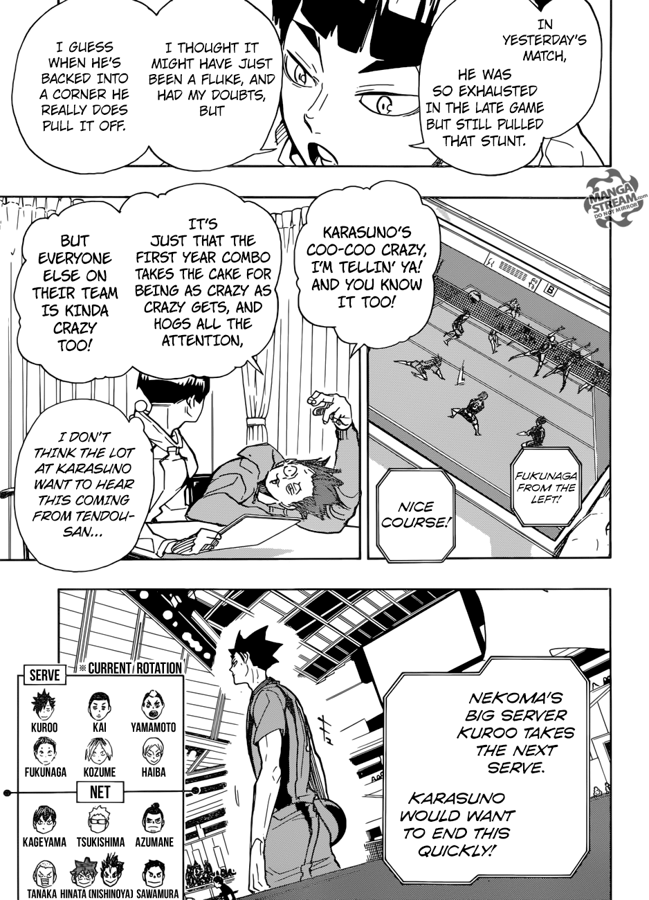 Haikyuu!! chapter 301 page 10
