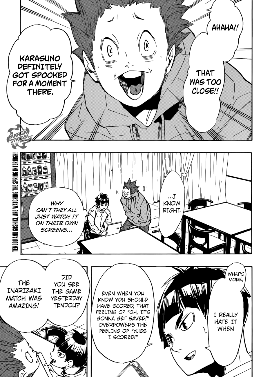 Haikyuu!! chapter 301 page 3