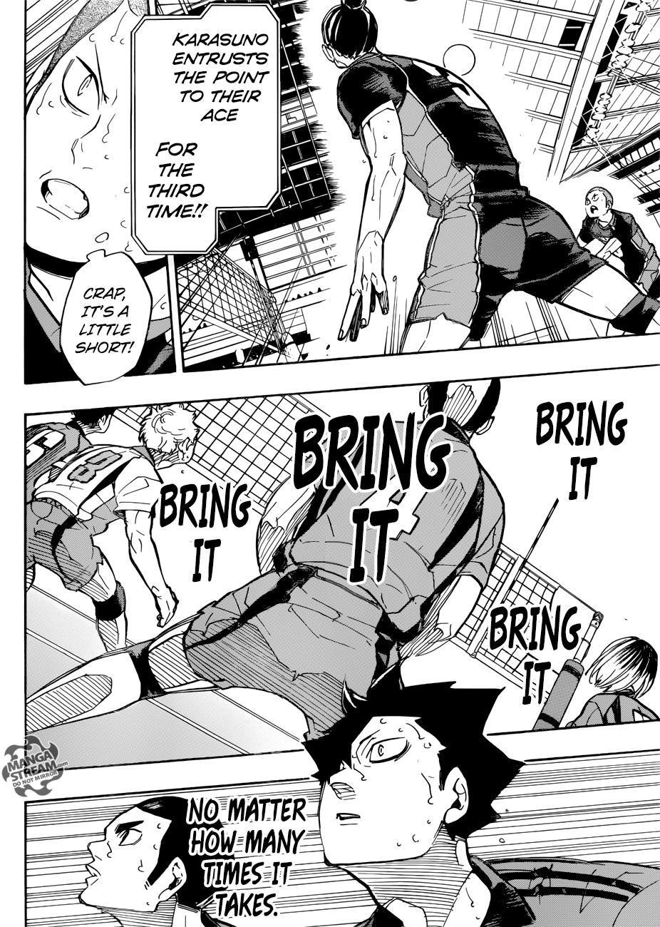 Haikyuu!! chapter 303 page 13