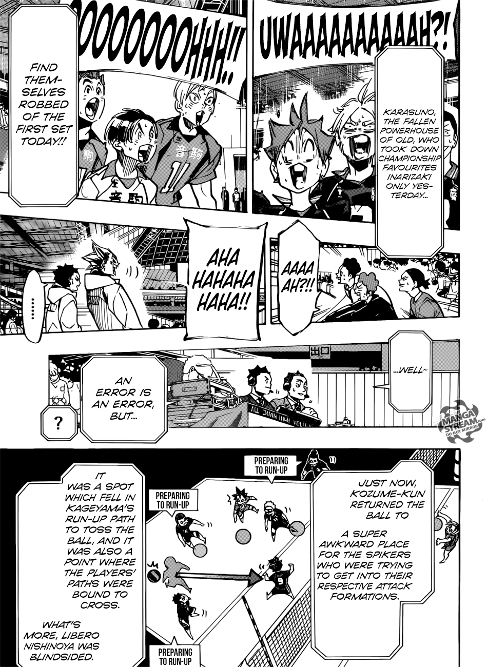 Haikyuu!! chapter 304 page 17