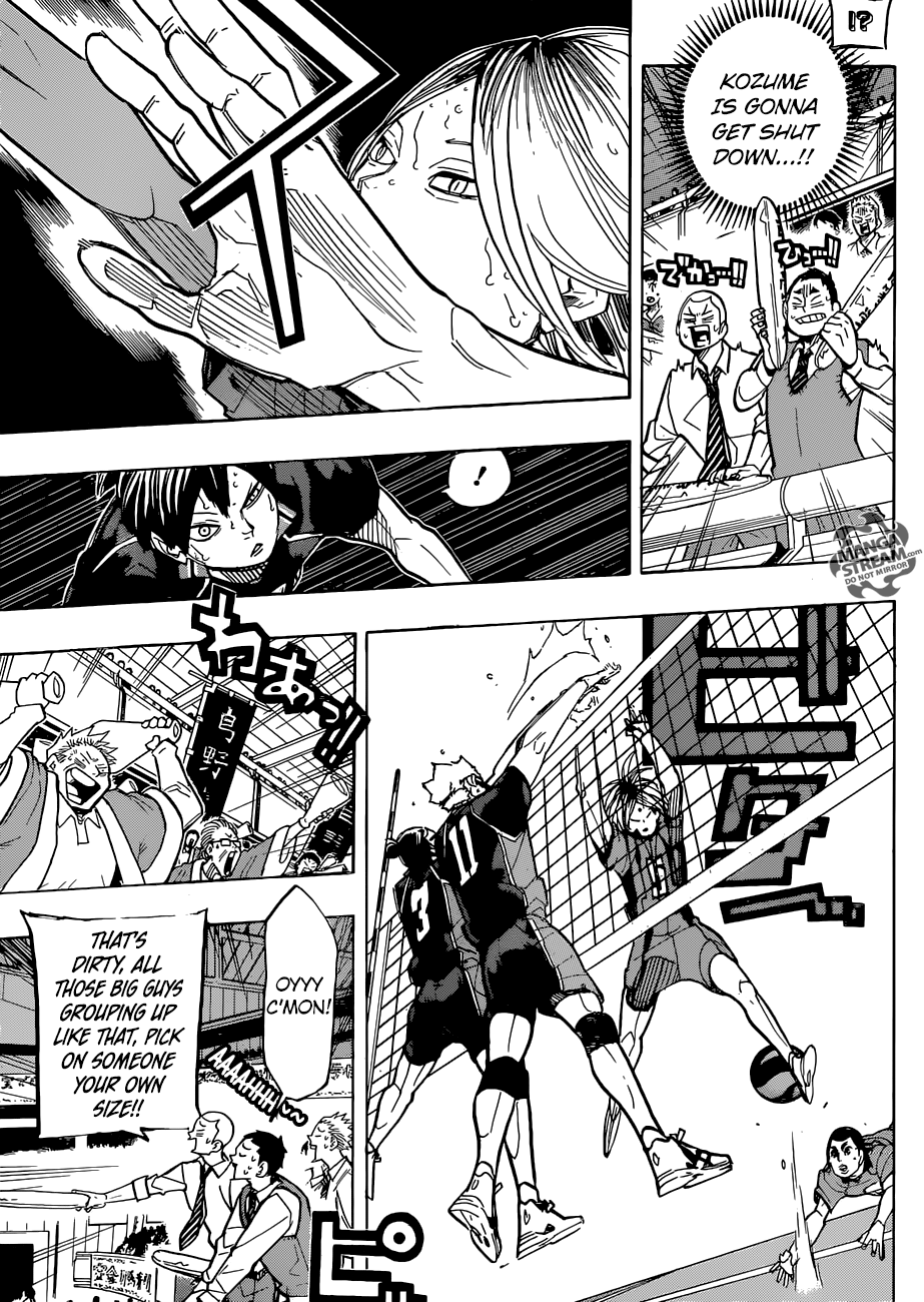 Haikyuu!! chapter 304 page 8