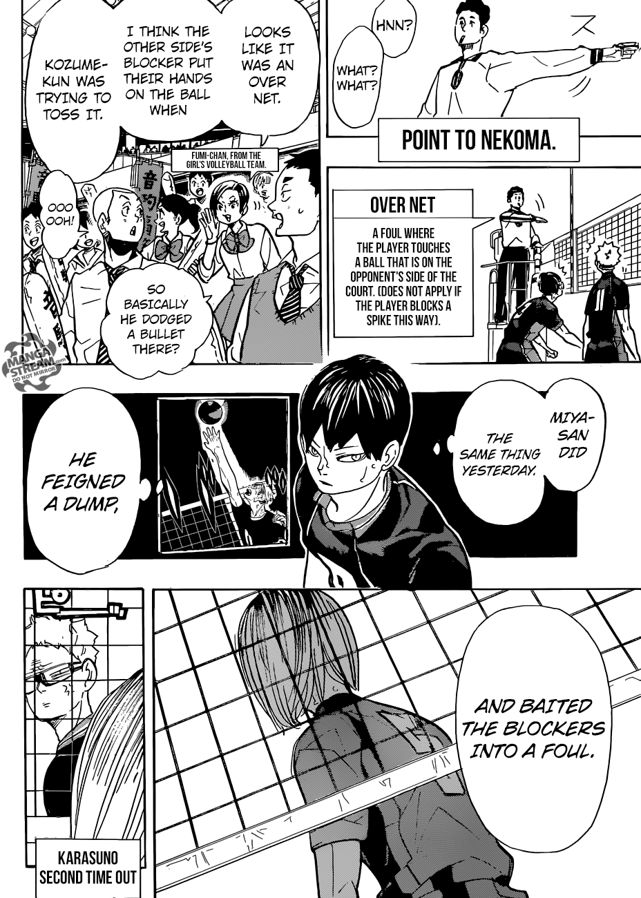 Haikyuu!! chapter 304 page 9