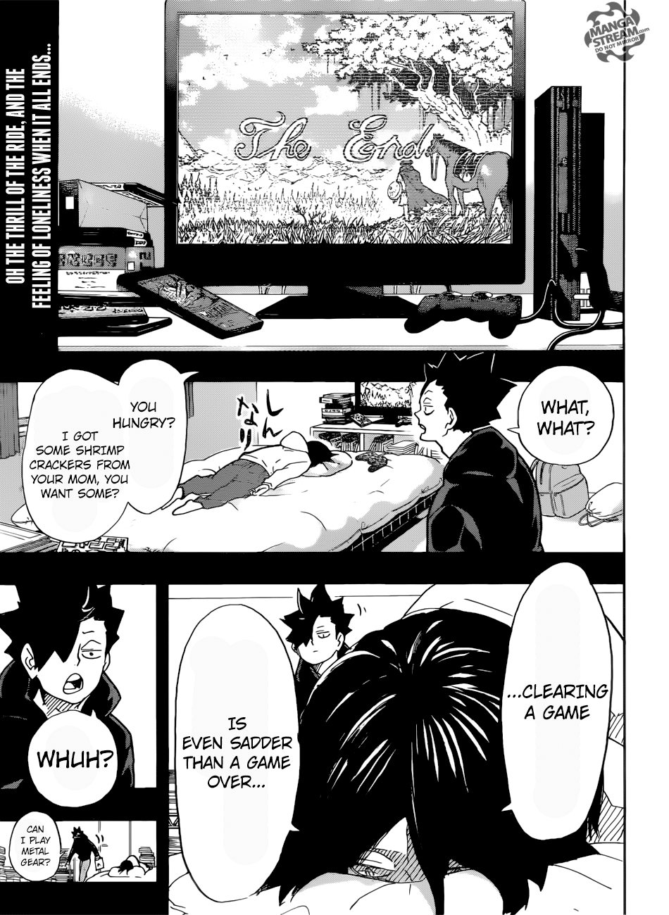Haikyuu!! chapter 305 page 1