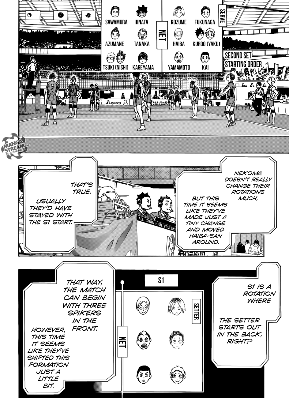 Haikyuu!! chapter 305 page 10
