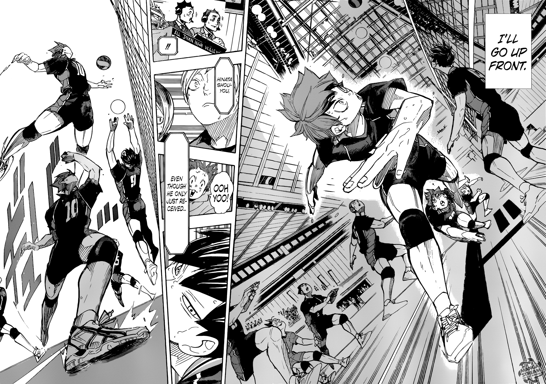 Haikyuu!! chapter 305 page 14