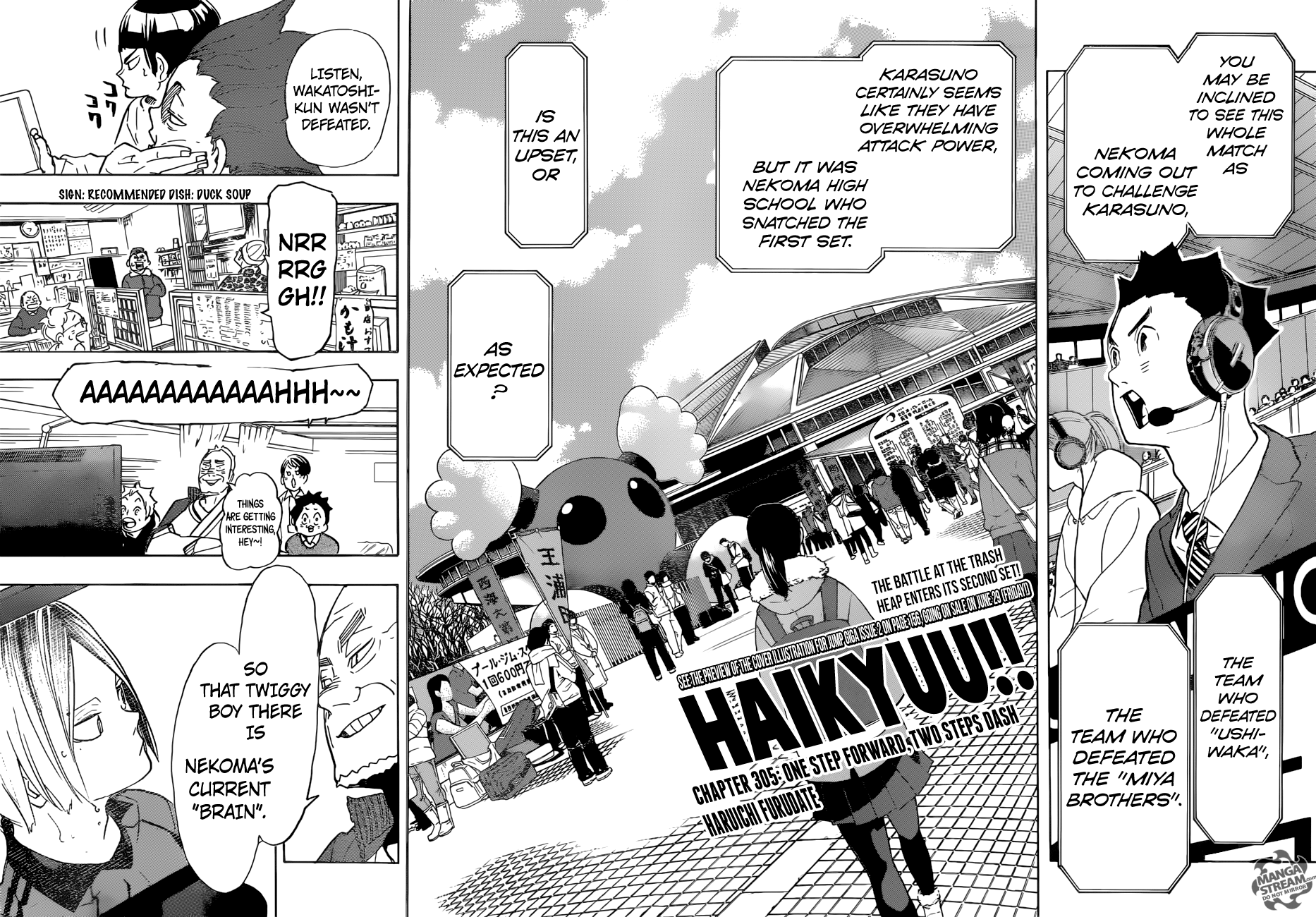 Haikyuu!! chapter 305 page 3