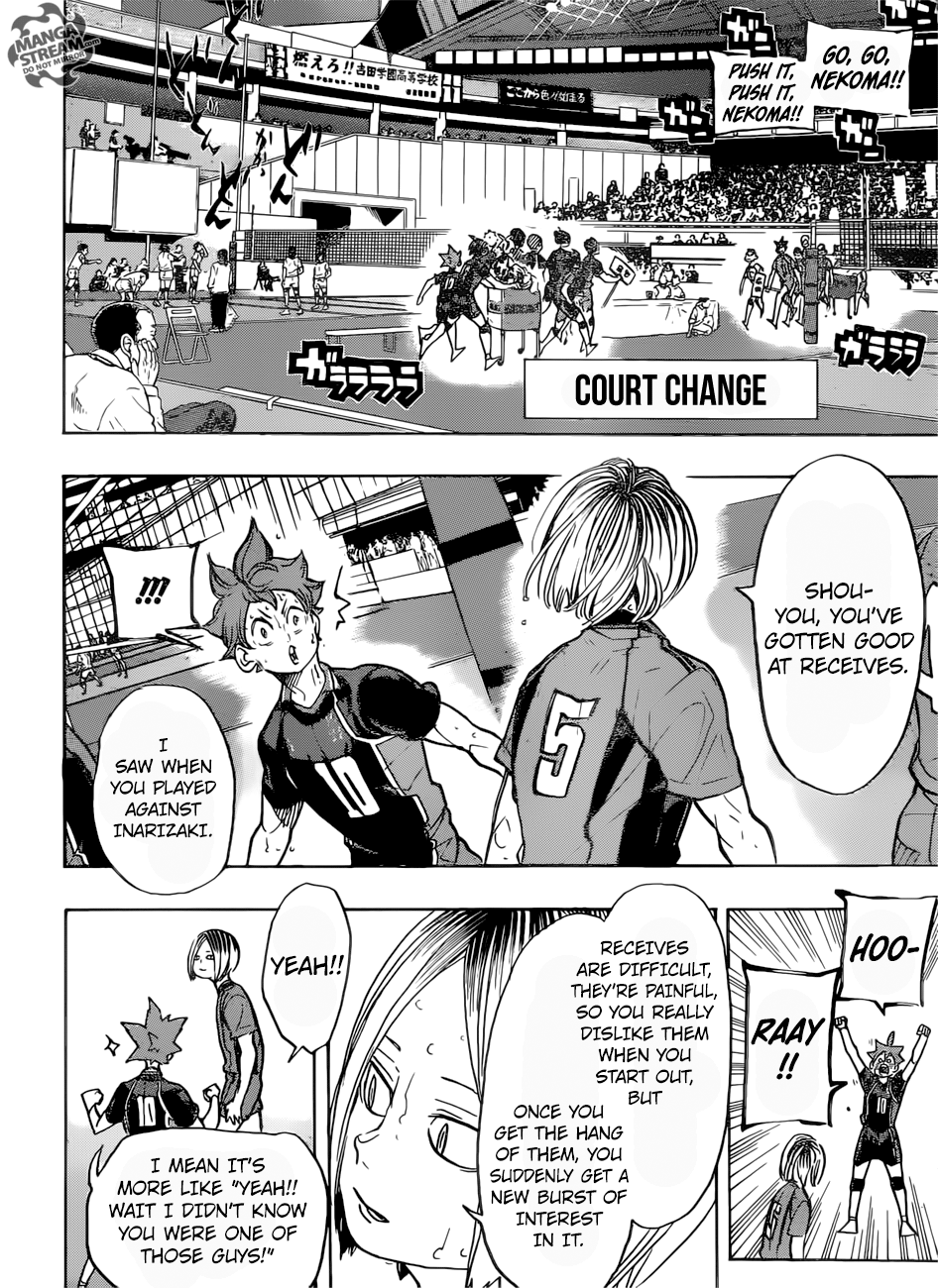 Haikyuu!! chapter 305 page 4