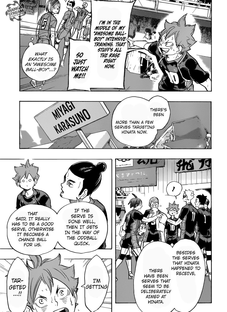 Haikyuu!! chapter 305 page 5
